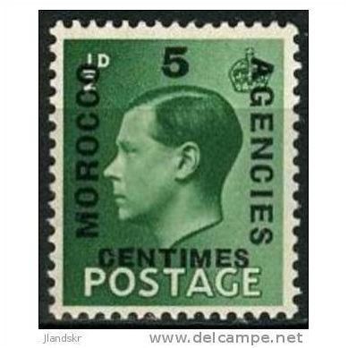 AGENCIES - French Currency 1936 SG 227 - MH (*)