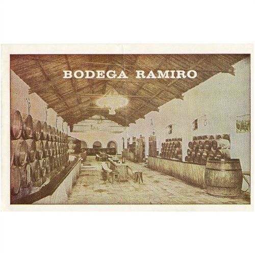 Promotion Leaflet Bodega Ramiro GERONA Costa Brava Spain 1977