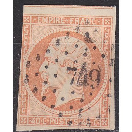 FRANKREICH FRANCE [1853] MiNr 0015 a ( O/used ) [03]