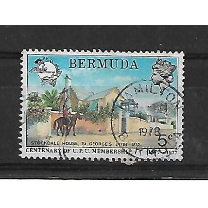 Bermuda.SG374 5c Stockdale House, St.George's 1784-1812.Fine Used.Dec20
