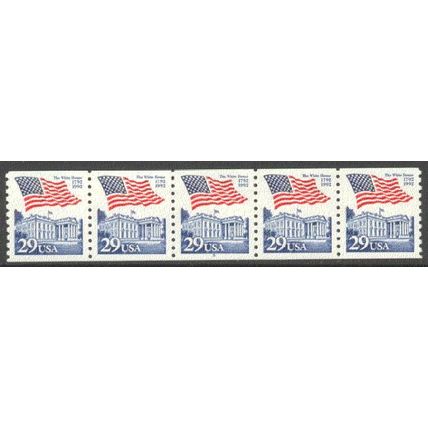 2609 29c U.S. Flag Over White House Fine MNH PNC 8/5 V0461