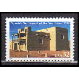 3220 32c First Spanish Settlement Fine MNH W1550