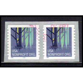 Used 3207A 5c Wetlands Very Fine CNP Left 3333 RD PA1955