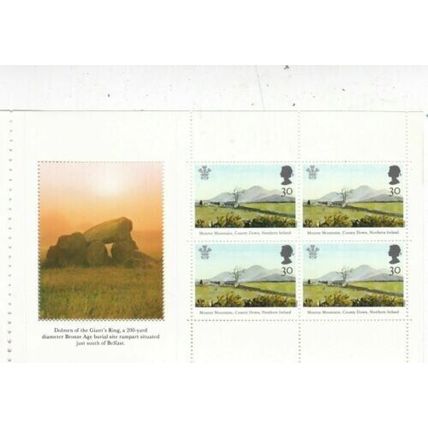 GB 1994 Northern Ireland Prestige Booklet pane Pane MNH VGC