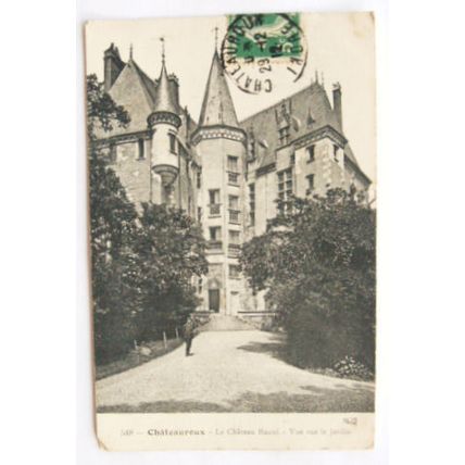 1912 postcard Chateauroux, Le Chateau Raoul