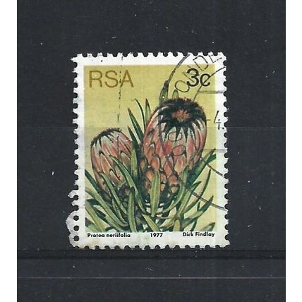 SouthAfrica.SG416 3c Protea Neriifolia.Fine Used.Sep25v