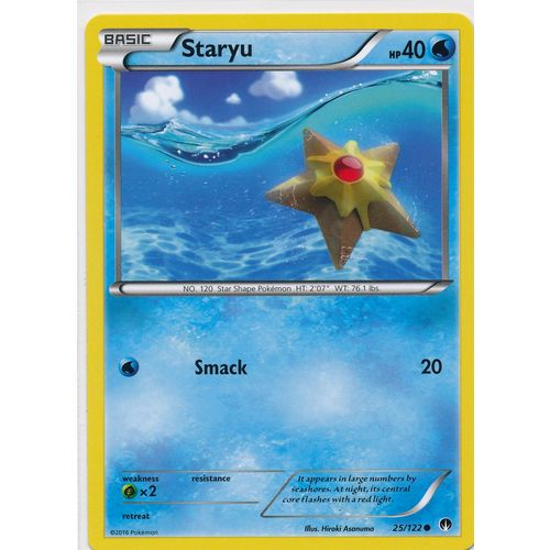 Pokemon XY BREAKPoint #025/122 Staryu