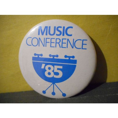 Music Conference 1985 Pinback