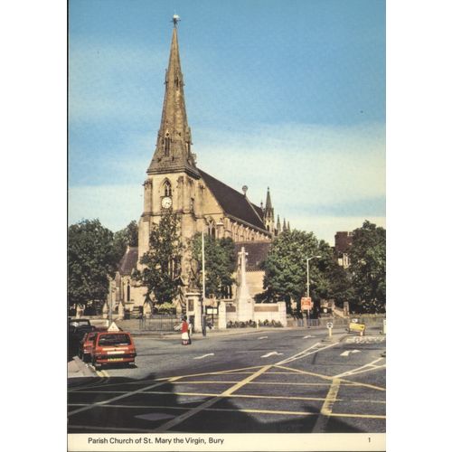 Vintage GB PC - Parish Church of St. Mary, Bury, Lancashire