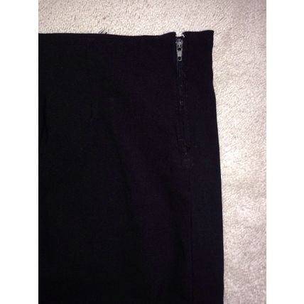 Charlotte Russe Black Mini Skirt Women's Size XS Laced on one Side See Photos