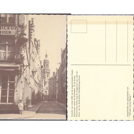 CPM Belgique Anvers Sudermansstraat vers 1885 Neuf **