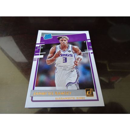 2020-21 Donruss Basketball Card # 247 Jahmi'us Ramsey Mint (9) Kings (SB)