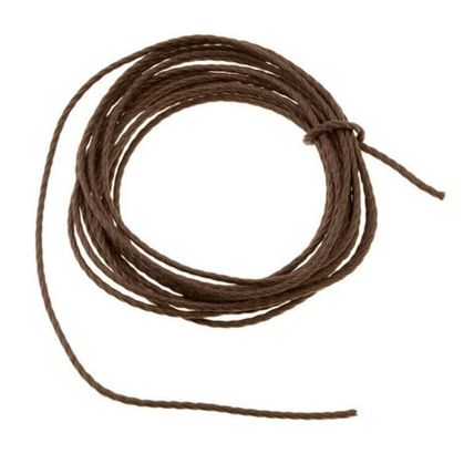 Cotton Twist Bead Cord Brown 3yd