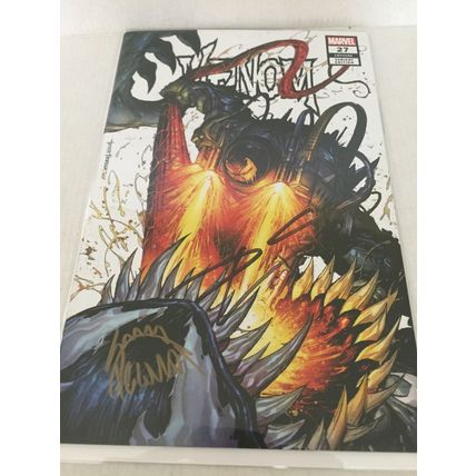 2020 Marvel Comics Venom Variant #27 Double Signed by Cates & Stegman
