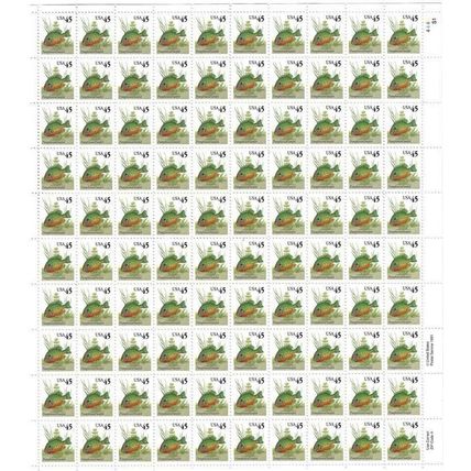 2481, MNH Pumpkinseed Sunfish Complete Sheet of 45¢ Stamps CV $130 Stuart Katz