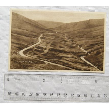 vintage Postcard Plynlimon Pass