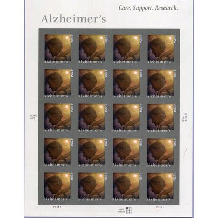 ZAYIX US 4358 MNH Alzheimer's Sheet Medicine Medical 060823SL17