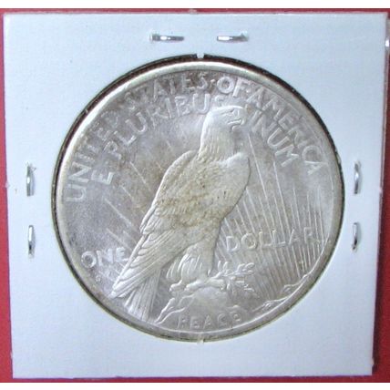 1928-S Peace Dollar. This Coin is a replica and contains NO precious metal.