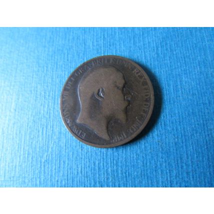1907 EDWARD VII HALFPENNY FREE POST. (zzebid)