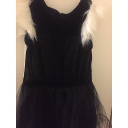 Preowned Panda Hoodie Dress Costume - Girls Size Large
