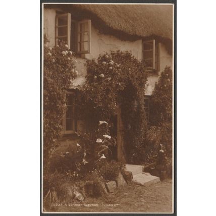 A Cornish Cottage, Cornwall, c.1930 - Judges RP Postcard