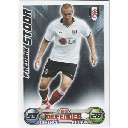 Match Attax 2008/2009 Fredrik Stoor Fulham