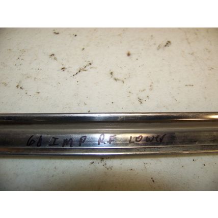 1968 CHRYSLER IMPERIAL RIGHT FRONT FENDER TRIM OEM LOWER