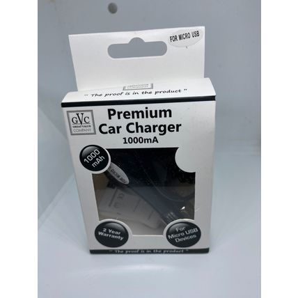Premium phone car charger for mirco USB Android, windows, blackberry, Ebooks, Ca