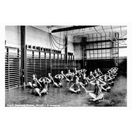 pt5837 - Batley Girls Grammar School Gymnasium , Yorkshire - Print 6x4