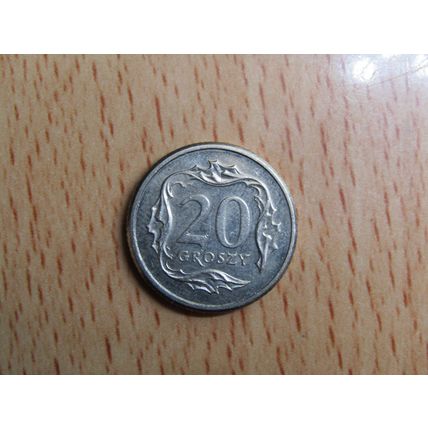 Poland 2005 20 Groszy Coin
