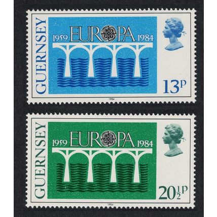 Guernsey Europa CEPT 2v 1984 MNH SG#292-293 MI#286-287 Sc#281-282