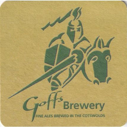 BEER MAT - GOFFS BREWERY - VARIOUS BEERS - (Cat No 003) - (2006)