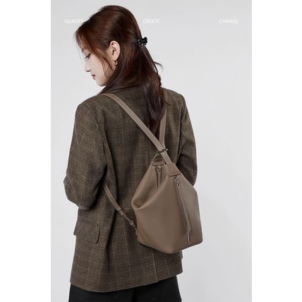 Genuine Leather Women Purses and Handbags Grey