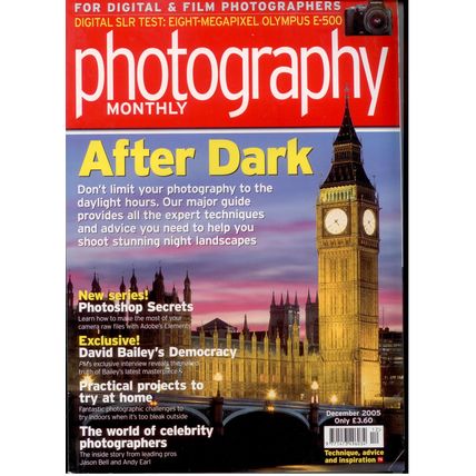 Photography Monthly December 2005, excellent condition