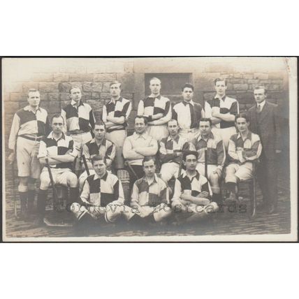 West End Hockey Club, Canada, c.1920 - LA RP Postcard
