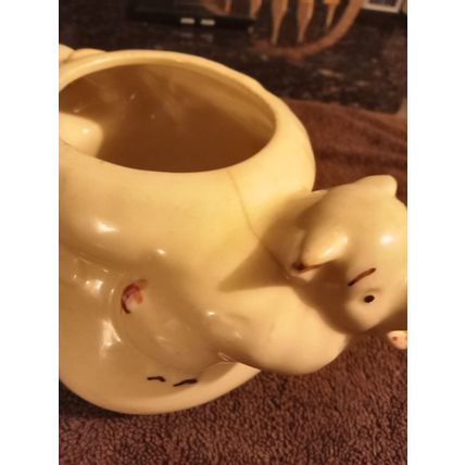 Old Vintage Original Shawnee Tea Pot Tom The Piper Son 5 Cups 6 1/2" Tall 1940