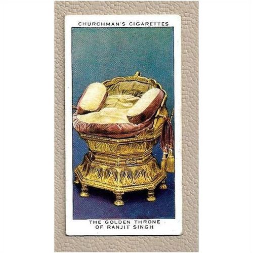 Vintage 1937 CHURCHMAN TREASURE TROVE Cigarette card 40
