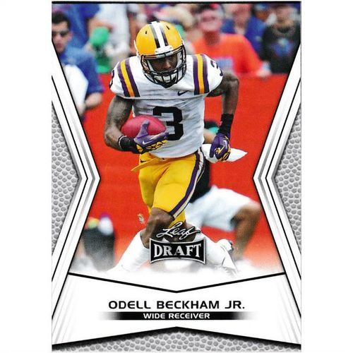 2014 Leaf Draft 44 Odell Beckham Jr. New York Giants