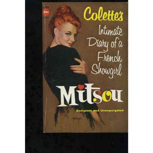 COLETTE'S Intimate Diary of a French Showgirl MITSOU Vintage 1957 PB Avon T-269