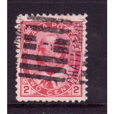 CANADA 1903 SG 176 2c ROSE CARMINE FINE USED#6