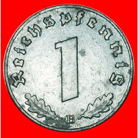 SWASTIKA: GERMANY ★ 1 PFENNIG 1941B! LOW START ★ NO RESERVE!