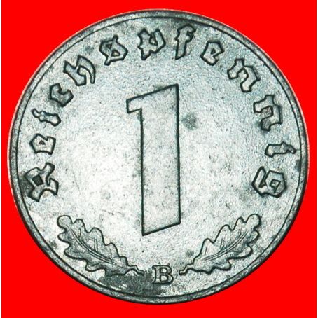 SWASTIKA: GERMANY ★ 1 PFENNIG 1941B! LOW START ★ NO RESERVE!