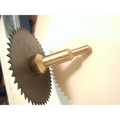 3 Inch 48 Teeth Wood Cutting Saw Blade & 1/4" x 3/8" Mandrel Hobbies New in Case
