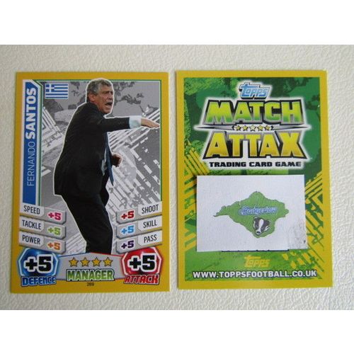 Match Attax 2014 Brasil World Cup Football Cards132-139 G Variants (EB2)