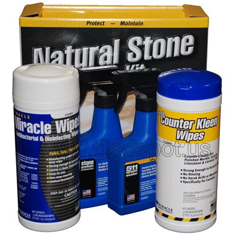 Miracle Natural Stone Care Kit - Impregnator
