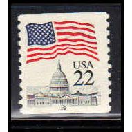 2115a 22c U.S. Flag Fine MNH CNS 19 PA5776