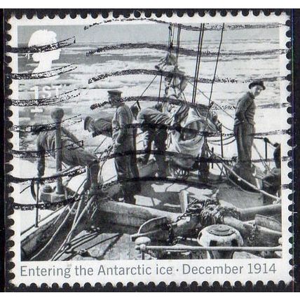 GB 2016 Shackleton & the Endurance - Entering the Antarctic Ice 1914 1st Used