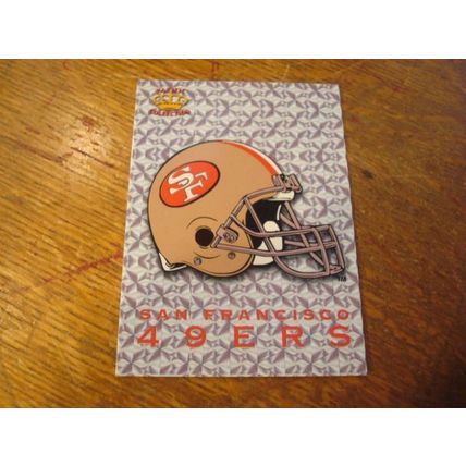 1994, Pacific, Crown Collection, San Francisco 49ers Helmet, #27 of 30, Insert