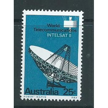 Australia stamps mnh post offrice fresh sg419 intelsat sg 419