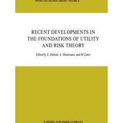 Theory And Decision Library Recent Developments In The Foundations Of Utility An